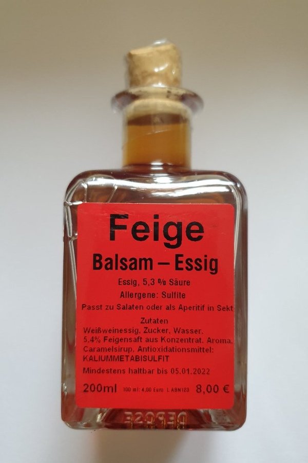 Feige Balsam-Essig, 200ml